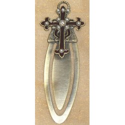 Bookmark with red cross